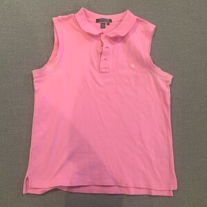 Ralph Lauren Pink Cotton Polo Shirt